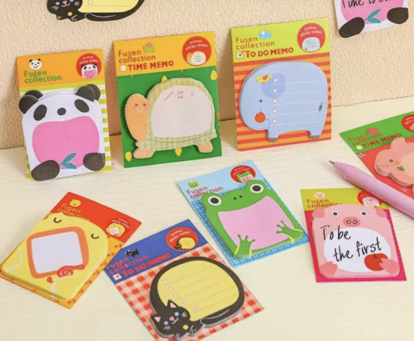 Cute Animal Sticky Notes